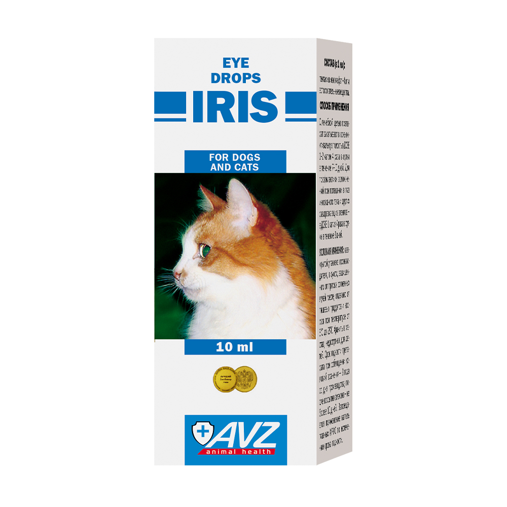 Iris eye drops: product description, contents, product manual – AVZ