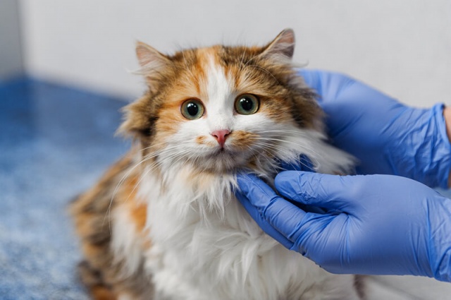 Средства от глистов для кошек на холку, глистогонные препараты и капли