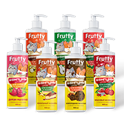Обновленная линейка шампуней FRUTTY® для собак и кошек