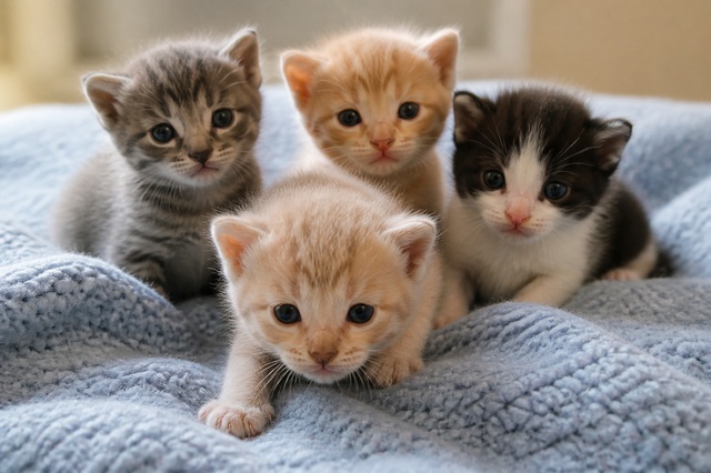Маленькие котята