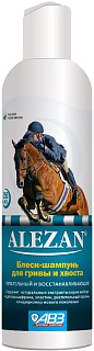 Alezan shine shampoo for mane and tail: description, application, buy at manufacturer's price