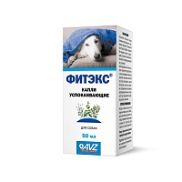 Fitex soothing drops for large dogs