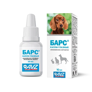 Барс капли глазные: описание, применение, купить по цене производителя