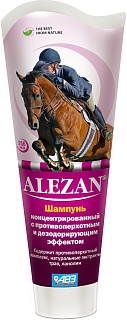 Alezan concentrated shampoo with antidandruff, deodorizing and antifungal effect: description, application, buy at manufacturer's price