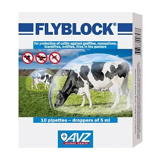 Flyblock solution for external use: description, application, buy at manufacturer's price