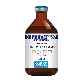 Ciprovet 5% solution for injections: description, application, buy at manufacturer's price