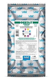 Фебтал гранулы: описание, применение, купить по цене производителя