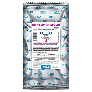 Тиамулин 45%: описание, применение, купить по цене производителя