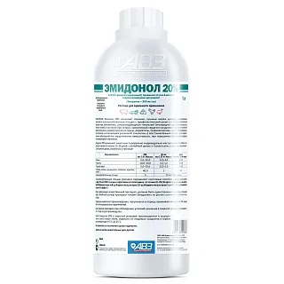 Эмидонол 20% раствор для применения внутрь для сельскохозяйственных животных: описание, применение, купить по цене производителя