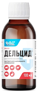 Дельцид РАСТВОР ДЛЯ НАРУЖНОГО ПРИМЕНЕНИЯ: описание, применение, купить по цене производителя