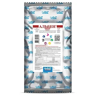 АЛЬБЕН® гранулы. Для приема внутрь.: описание, применение, купить по цене производителя