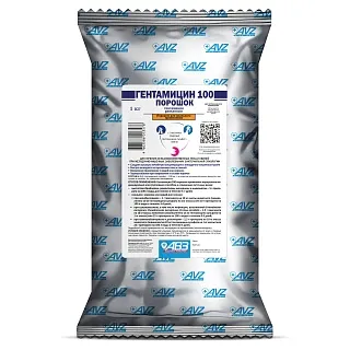 Гентамицин 100 порошок. Для приема внутрь: описание, применение, купить по цене производителя