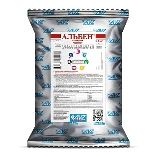 АЛЬБЕН® гранулы. Для приема внутрь.: описание, применение, купить по цене производителя