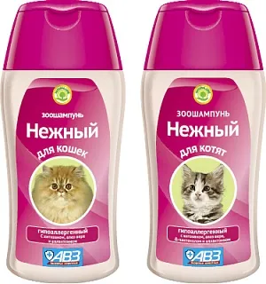 Soft shampoo for for cats and kittens: description, application, buy at manufacturer's price