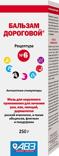 Бальзам Дороговой Рецептура №6: описание, применение, купить по цене производителя
