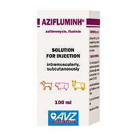 Aziflumin solution for injections