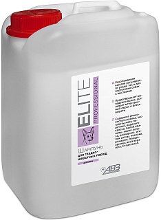 Elite Professional shampoo for smooth-haired dogs: description, application, buy at manufacturer's price