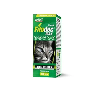 FITODOC® Max спрей для кошек: описание, применение, купить по цене производителя
