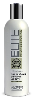 Elite Professional shampoo for deep hair cleaning for dogs and cats: description, application, buy at manufacturer's price