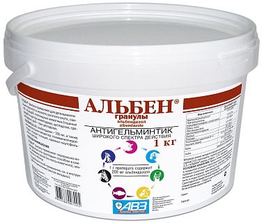 Alben tablets and granules: description, application, buy at manufacturer's price