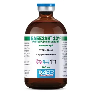 Бабезан 12% раствор для инъекций: описание, применение, купить по цене производителя