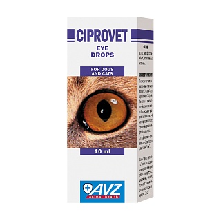 Ciprovet eye drops: description, application, buy at manufacturer's price