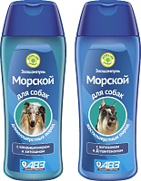 Sea shampoo for dogs