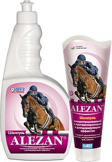 Alezan concentrated shampoo with antidandruff, deodorizing and antifungal effect