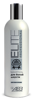 Elite Professional shampoo for white dogs and cats