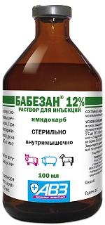 Babezan 12% solution for injections: description, application, buy at manufacturer's price