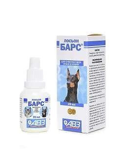 Барс лосьон для чистки ушей для собак и кошек: описание, применение, купить по цене производителя