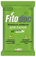FITODOC wet wipes for paws of dogs and cats