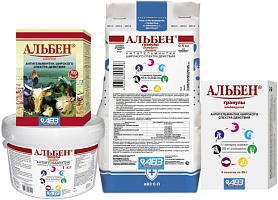Alben tablets and granules