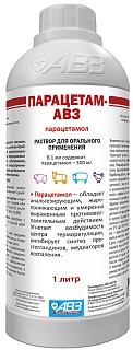Paracetam-AVZ solution for oral use: description, application, buy at manufacturer's price